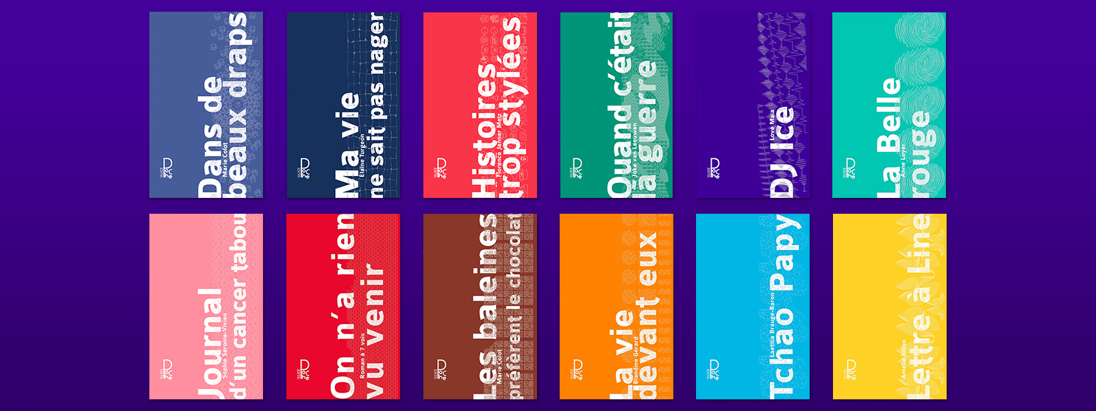 Couvertures livres poches de Alice Jeunesse