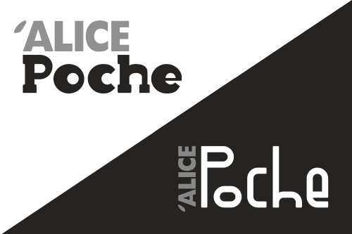 Propositions pour le logo de la nouvelle collection poche de Alice Jeunesse
