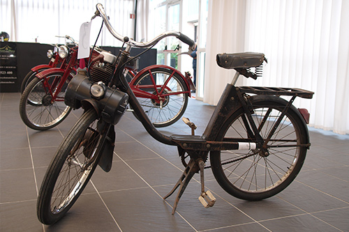 Le modèle photo du Solex
