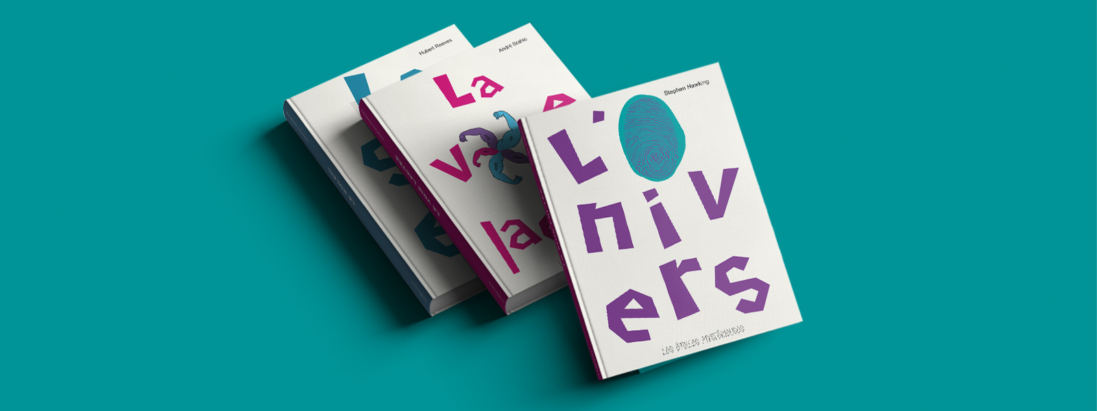 Identité graphique de la collection pour adolescents les étoiles mystérieuses