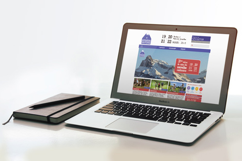 Le web design du salon