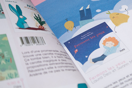 Mise en page Loupiot du catalogue 2018-2019 Alice Jeunesse