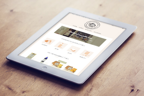 Un design responsive pour la savonnerie d'Émilie.